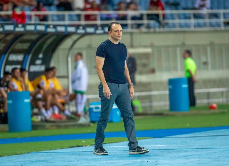 Alejandro Restrepo busca una nueva victoria frente a Atlético Nacional. FOTO JUAN ANTONIO SÁNCHEZ