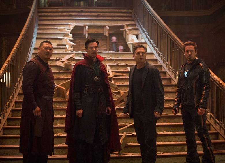 Escena de Avengers Infinity War. Foto Cortesía Marvel Studios
