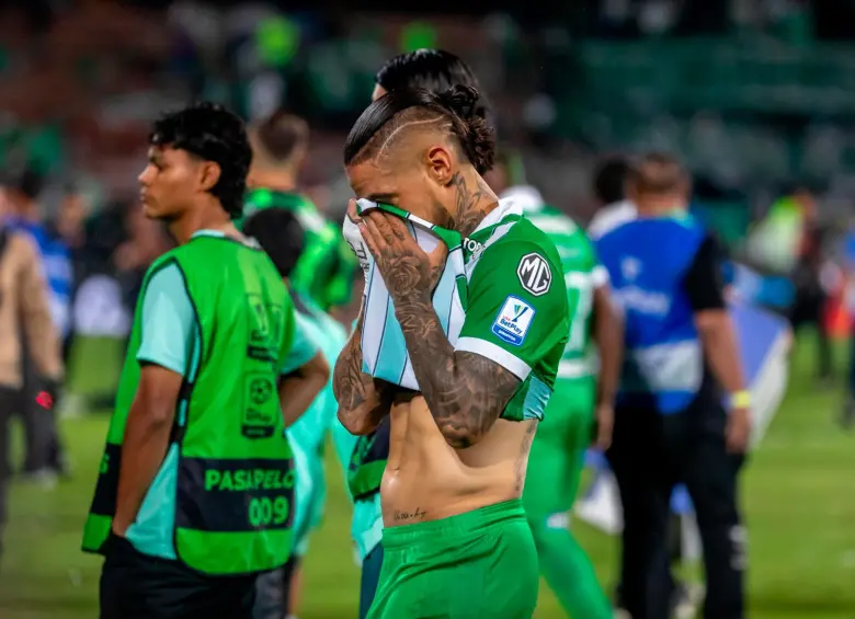 Cristian “Chicho” Arango fue el autor del gol anulado a Nacional. FOTO JUAN ANTONIO SÁNCHEZ