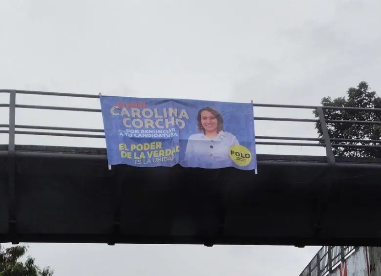 Carolina Corcho pide juego limpio en el Pacto Histórico tras aparición de polémica valla en Medellín