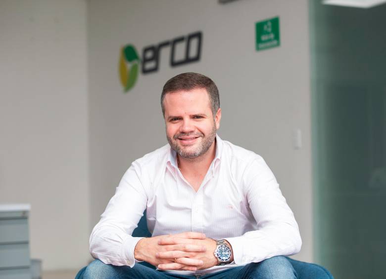 Juan Camilo López es uno de los cofundores de Erco. 