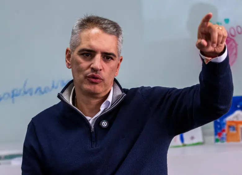 El gobernador de Antioquia, Andrés Julián Rendón. FOTO julio herrera