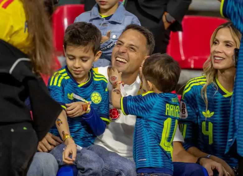 Tener a sus familias al lado ha hecho que los njugadores tengan mayor tranquilidad durante este Mundial. FOTO JUAN ANTONIO SÁNCHEZ