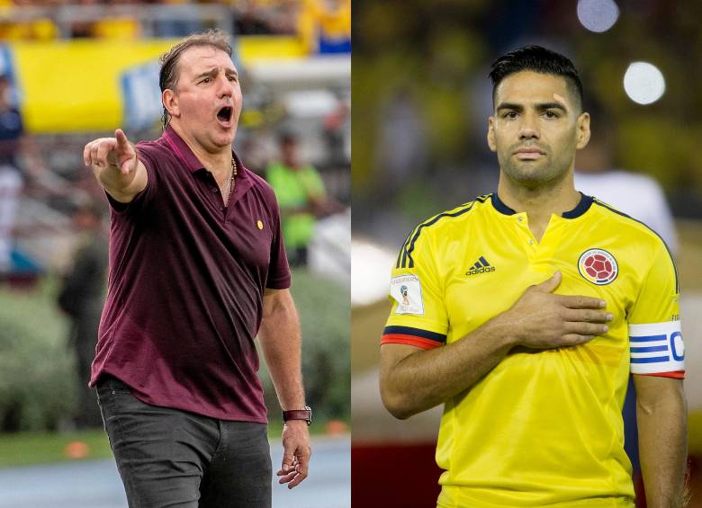 Néstor Lorenzo manifestó que ojalá Falcao llegue a un gran nivel en Millonarios. FOTOS : Juan Antonio Sánchez