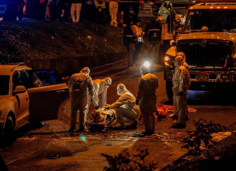 A mediados de enero, en Medellín dos personas fallecieron tras quedar atrapadas en medio de una inundación. FOTO: CAMILO SUÁREZ ECHEVERRY