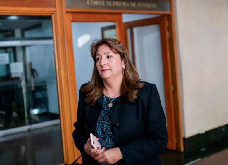 Ángela María Buitrago, exministra de Justicia. Foto: Colprensa