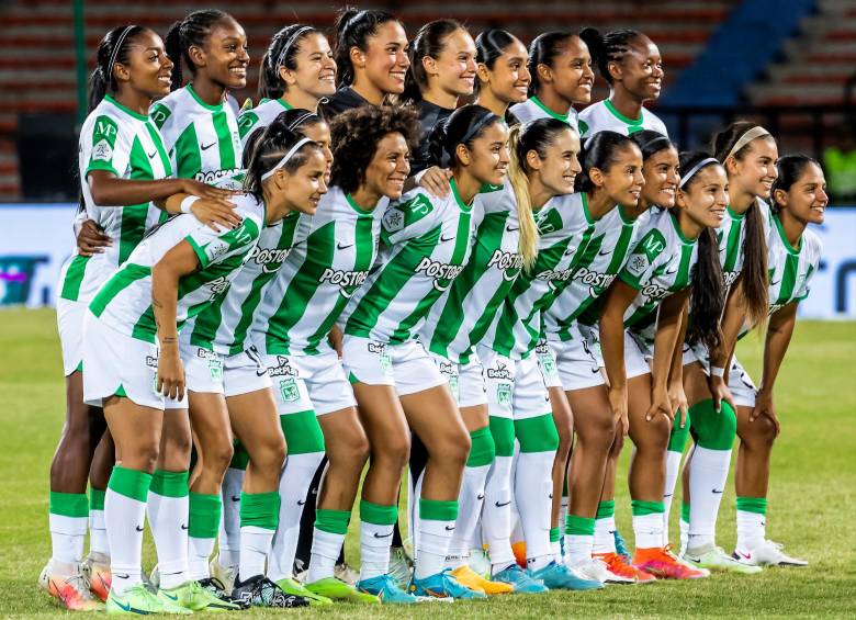 Atlético Nacional femenino llegó hasta las semifinales de Liga BetPlay. FOTO Jaime Pérez Munévar