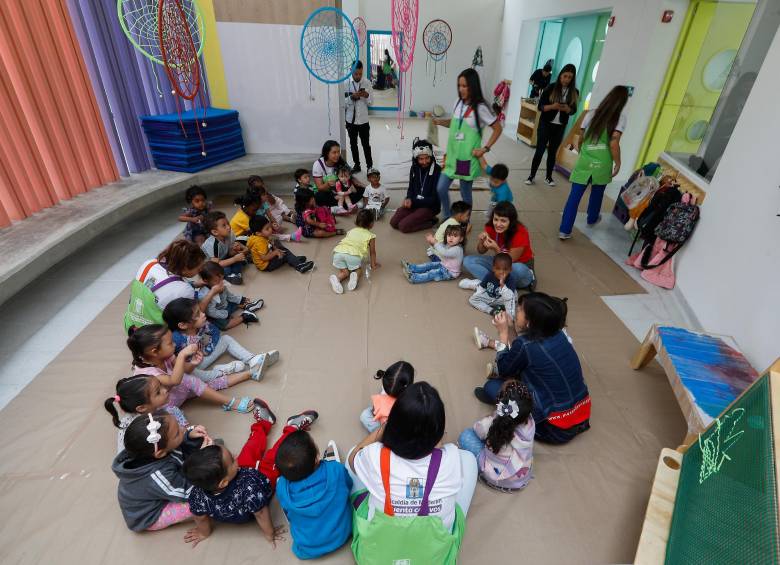 Para este año el programa Buen Comienzo busca llegar a una cobertura de 87.000 niños. FOTO: Manuel Saldarriaga