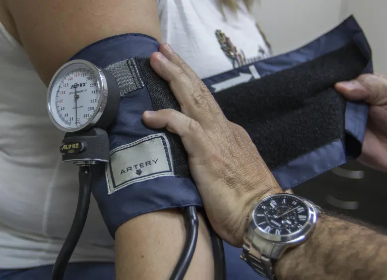 Imagen de referencia sobre pacientes con hipertensión. Foto: EL COLOMBIANO