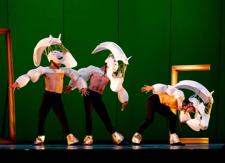 Botero es un montaje de ballet que contó con el trabajo musical de Juan Pablo Acosta y el vestuario de Diana Echandía. Foto: Cortesía Ballet Metropolitano de Medellín. 