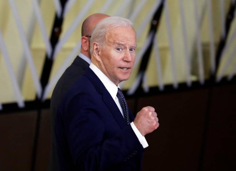 El presidente de Estados Unidos asistió este jueves a las cumbres de la OTÁN y el G7. FOTO EFE