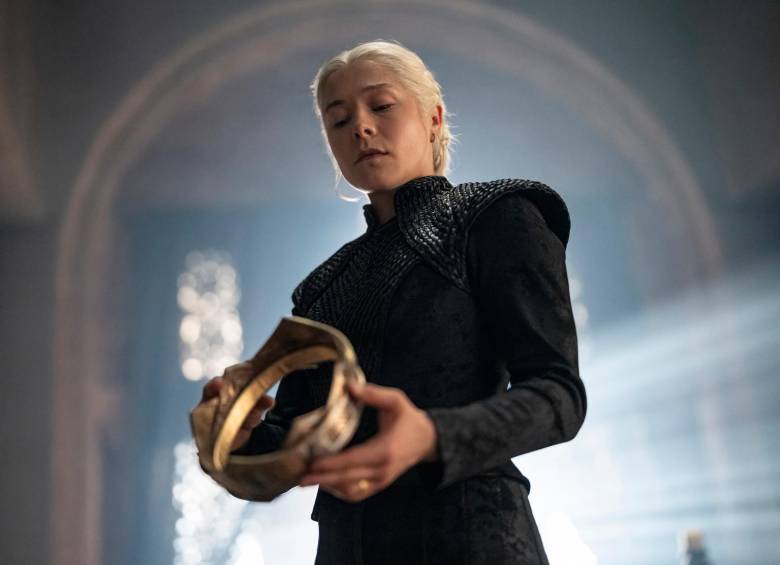 Emma D’Arcy continúa en su papel de Rhaenyra Targaryen quien busca recuperar el Trono de Hierro. FOTO Cortesía HBO Max