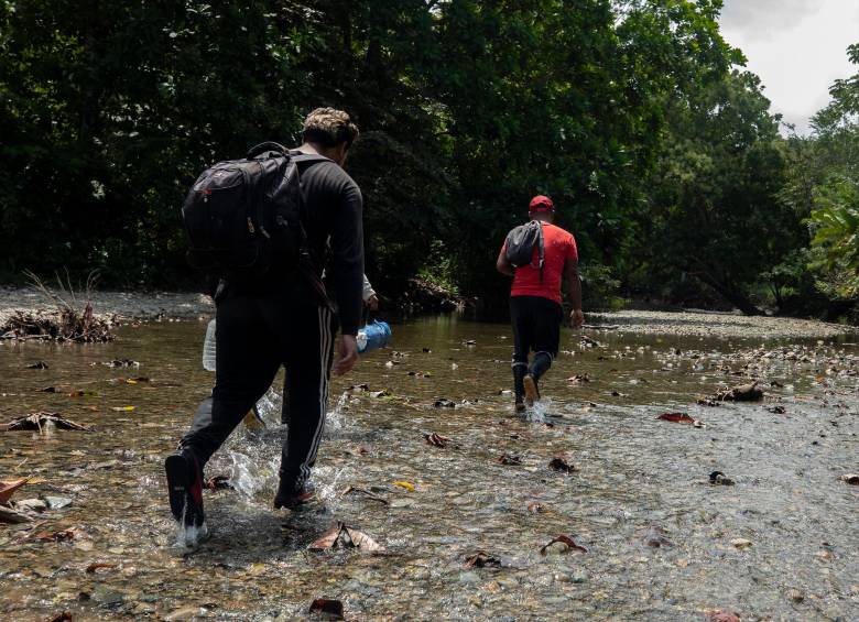 La frontera entre Colombia y Panamá es muy transitada por migrantes ilegales que buscan llegar a los Estados Unidos. Foto: El Colombiano.