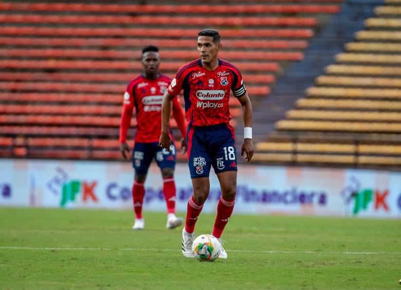 Homer Martínez disputó 51 partidos con el Medellín. En ellos anotó dos goles y dio un par de asistencias. FOTO: JUAN ANTONIO SÁNCHEZ