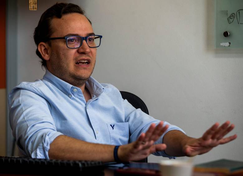 Santiago Silva Jaramillo, secretario de cultura de Medellín, cree que la ciudad cuenta con buenas opciones de ser escogida por Unesco en calidad de la capital mundial del libro. FOTO: Julio César Herrera