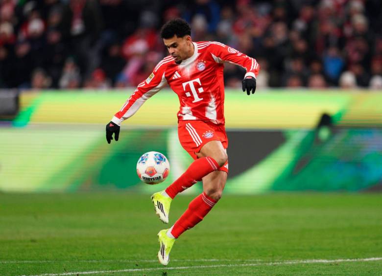 Luis Díaz, jugador colombiano que triunfa con el Bayern de Múnich. FOTO GETTY