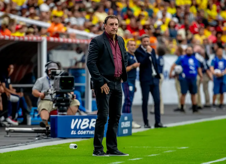 Néstor Lorenzo tuvo poca autocrítica tras las derrotas en la gira amistosa. FOTO JUAN ANTONIO SÁNCHEZ