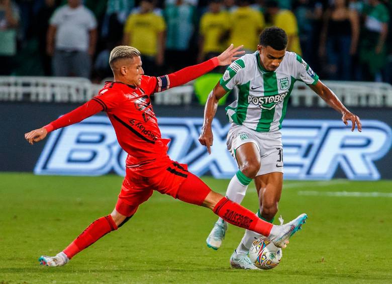 Jhon Solís durante uno de los partidos de la Copa Betplay frente al América. FOTO CAMILO SUÁREZ