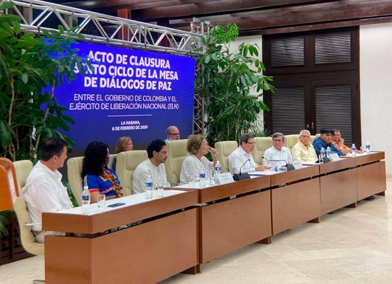 Los diálogos entre el Gobierno y la guerrilla del ELN no reportan avances desde el 11 de abril de 2024. FOTO: Cortesía