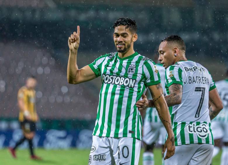Andrade logró ser campeón con Atlético Nacional. FOTO: JUAN ANTONIO SÁNCHEZ