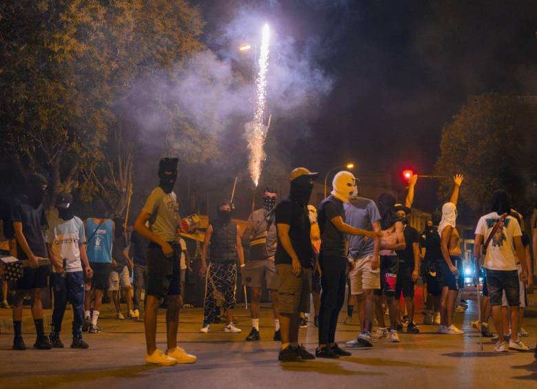 Desde la semana pasada se han desarrollado en Murcia, España, protestas contra migrantes del norte del África. Foto: Getty Images