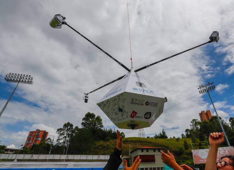 ¡Hasta la estratósfera llegaron los jóvenes de Rionegro!