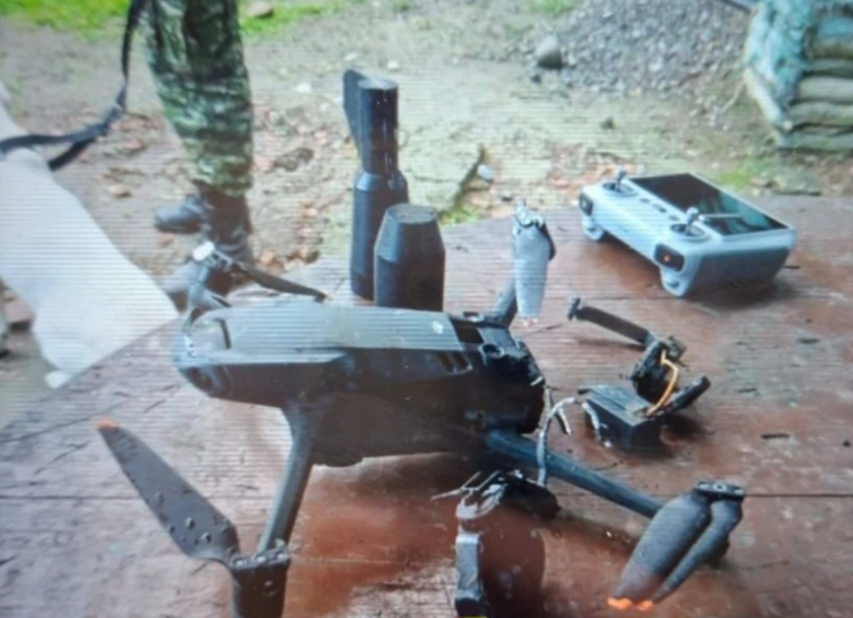 Cada 1,5 días hay en Colombia un ataque con drone por parte de los grupos armados ilegales. Foto: tomada de InfoDefensa