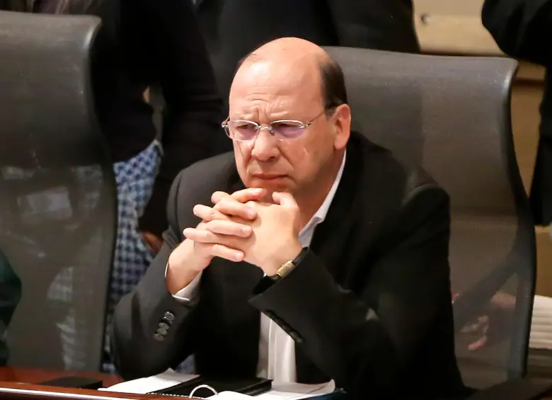 Germán Ávila, ministro de Hacienda. FOTO Colprensa