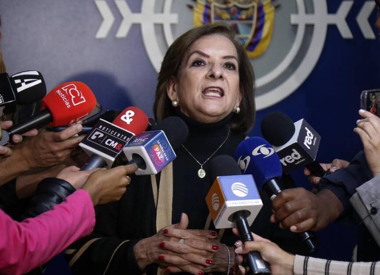 La procuradora General de la Nación, Margarita Cabello, realizará el lanzamiento de la herramienta IPRA- (Índice de Prevención del Riesgo de Amenazas contra Líderes Sociales). FOTO: Colprensa