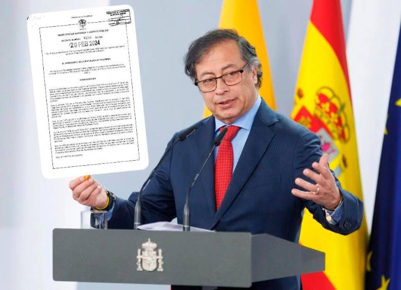 El Gobierno del presidente Gustavo Petro busca ahorrar US$600 millones con el plan de austeridad 2024. FOTO COLPRENSA