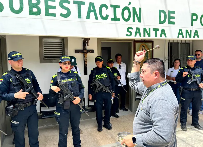 Con el propósito de fortalecer la seguridad, la convivencia ciudadana y la presencia institucional en el territorio, se llevó a cabo la inauguración de la Subestación de Policía Santa Ana, en el municipio de Granada. Foto: Cortesía