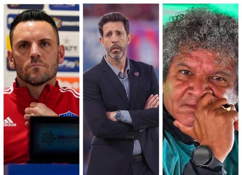 Sebastián Viera, Jorge Bava y Alberto Gamero están en la baraja para llegar al Junior. FOTOS DIMAYOR 