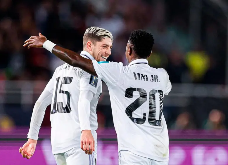 Valverde y Vini, dos de los mejores jugadores del Real Madrid y hoy en centro de polémica. FOTO @FANS10