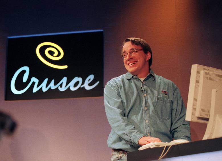 Linus Torvalds, creador del kernel de Linux, tenía 21 años cuando publicó el primer anuncio del proyecto en agosto de 1991. FOTO AFP