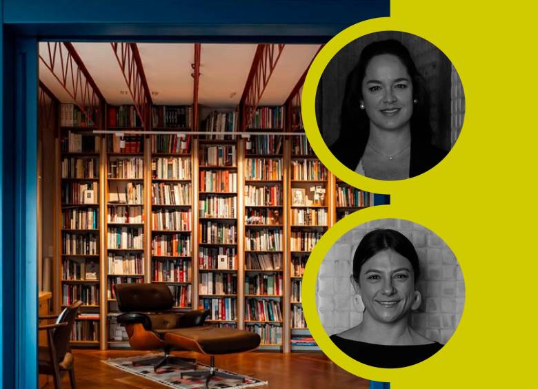 Bibliotecas que se convierten en protagonistas del espacio. Objetos con alma que acompañan la vida cotidiana y reflejan la esencia del hogar. Proyecto de Jotaele Arquitectura. FOTO: @jotaelearquitectura. 