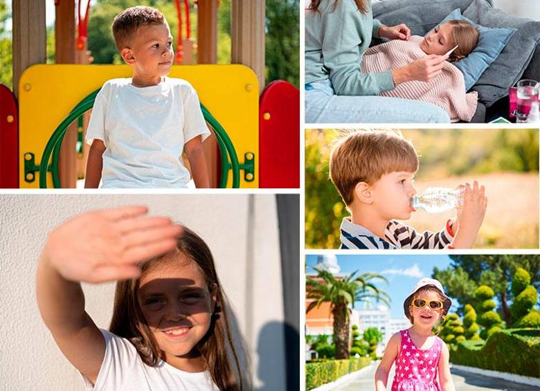 Los niños son los más vulnerables a la hora de enfrentar una ola de calor. FOTO Magnific
