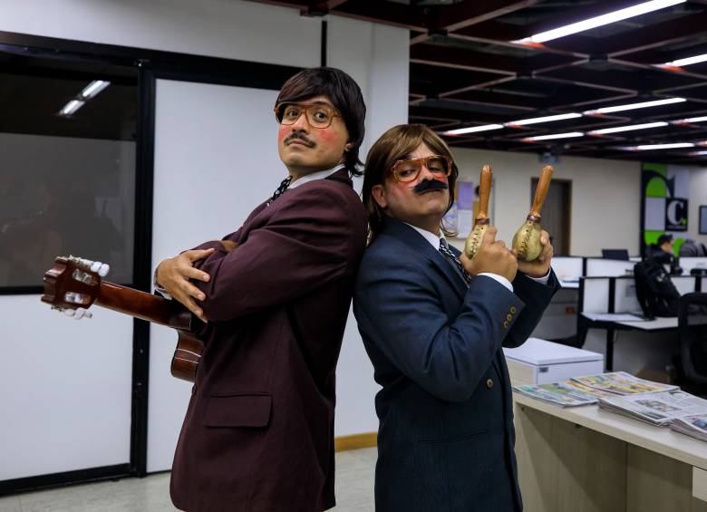 Manuel (Santiago Vallejo) y Wilson (Jaime Toro) se han convertido en un hit en las redes sociales. Foto: Camilo Suárez. 