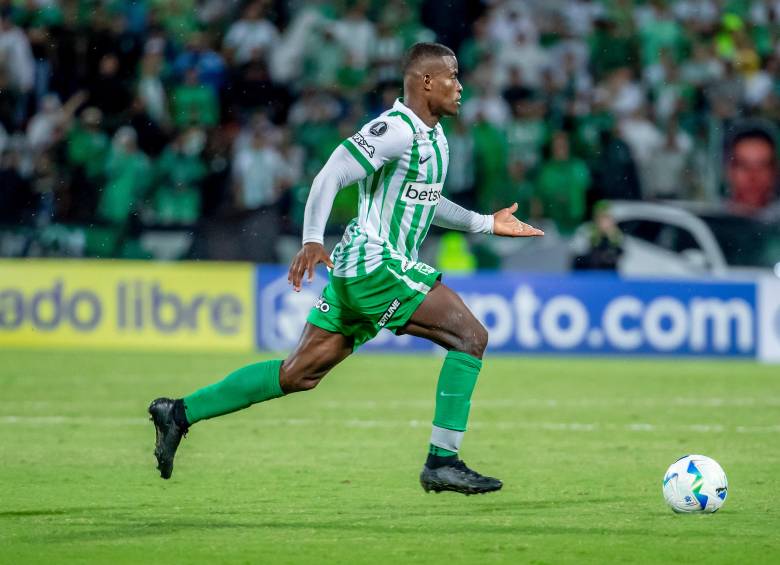 Andrés Román, lateral de Atlético Nacional que llega motivado al juego tras el llamado de Lorenzo. FOTO JUAN ANTONIO SÁNCHEZ