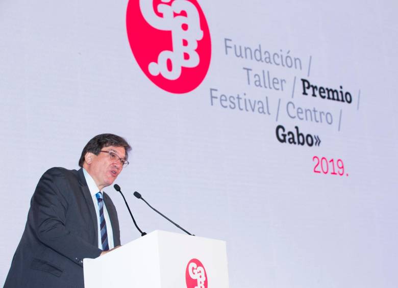 Jaime Abello, presidente de la Fundación Gabo. El Premio se entrega desde 2013. Foto: EL COLOMBIANO.