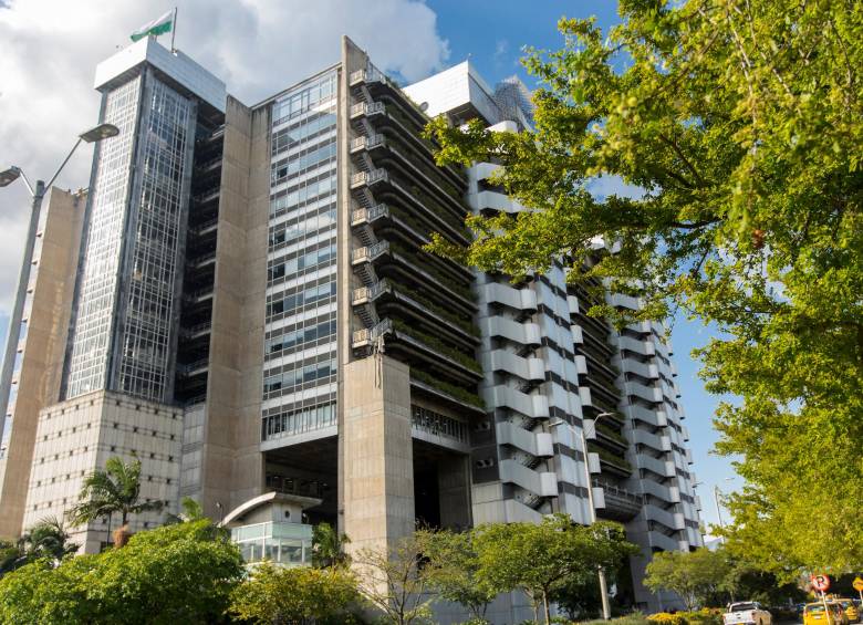 Panorámica del edificio inteligente de las Empresas Públicas de Medellín, EPM. FOTO CAMILO ANDRÉS SUÁREZ