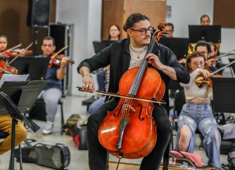 Santiago Cañón es uno de los referentes de los nuevos músicos clásicos de Colombia. FOTO jaime pérez.