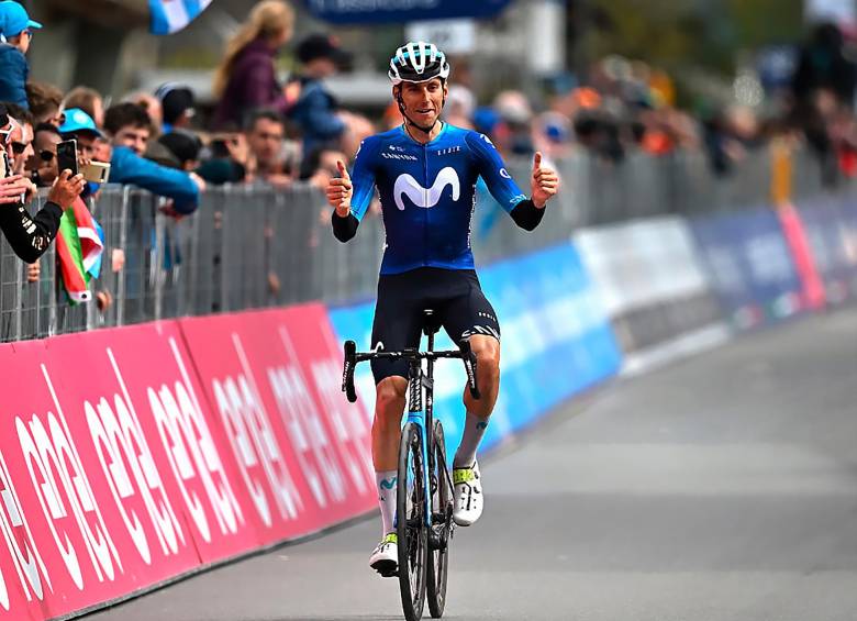 Esta fue la segunda etapa de una carrera de ciclismo que Rubio gana en lo que va de 2023. La otra fue en la tercera jornada del Giro de los Emiratos Árabes Unidos. FOTO: GETTY