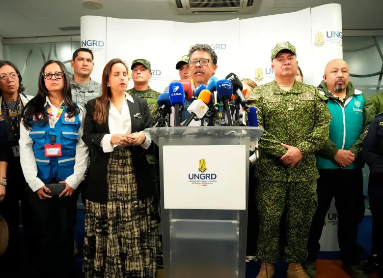 El director encargado de la Unidad Nacional para la Gestión del Riesgo de Desastres (UNGRD), Jaime Pava. FOTO CORTESÍA