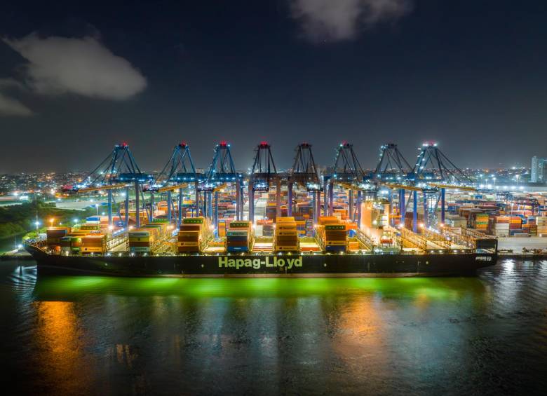 Según el último Índice de Rendimiento de Puertos de Contenedores (CPPI) 2023, desarrollado por el Banco Mundial y S&P Global Market Intelligence, el Grupo Puerto de Cartagena es el tercer puerto más eficiente del mundo. Foto cortesía Diego Rosales, El Universal.