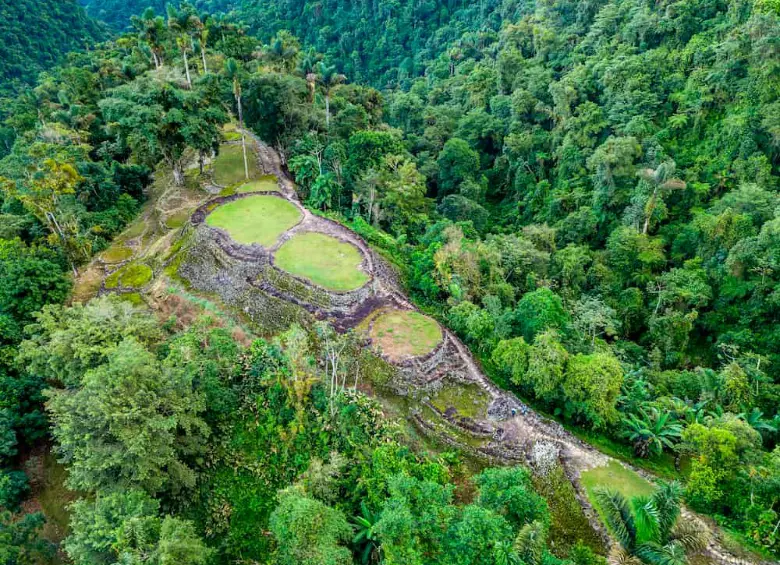 Betoma está ubicada en la Sierra Nevada de Santa Marta, donde también está Ciudad Perdida. FOTO GETTY 