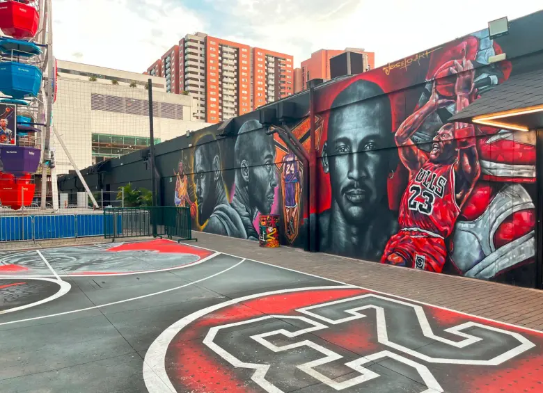 Michael Jordan inspira una cancha única en Medellín: entérese cuándo y dónde será inaugurada