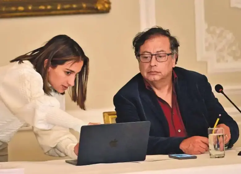 El presidente Petro ya había desautorizado a Laura Sarabia frente a otros asuntos de política exterior. Por ejemplo, los resultados de las elecciones en Ecuador. Foto: Presidencia