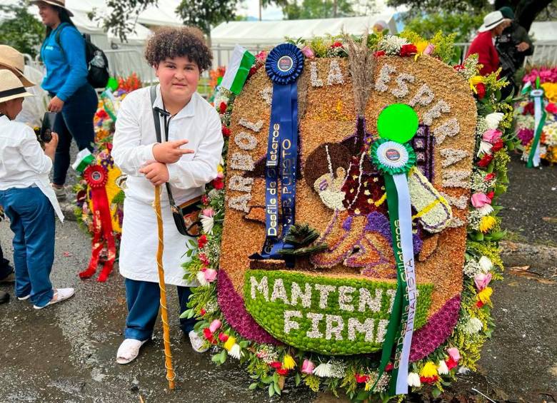 Alejandro Grajales Guiral fue el ganador de la categoría Infantil. FOTO ALCALDÍA DE MEDELLÍN