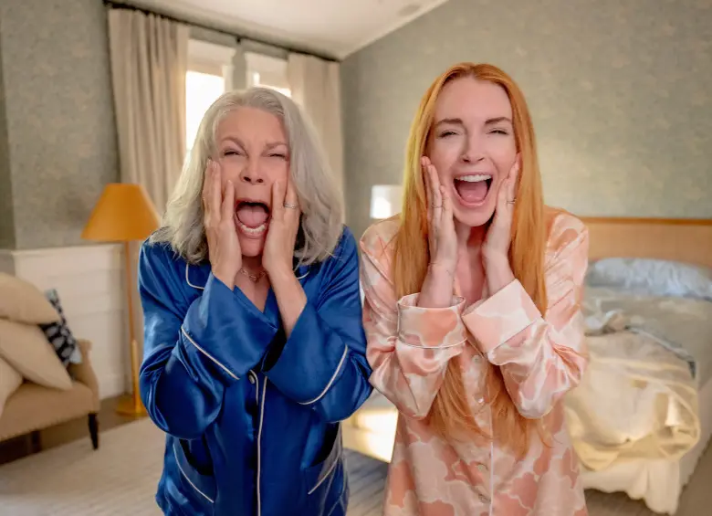 Jamie Lee Curtis y Lindsay Lohan son Tess y Anna Coleman en Otro viernes de locos. FOTO Disney