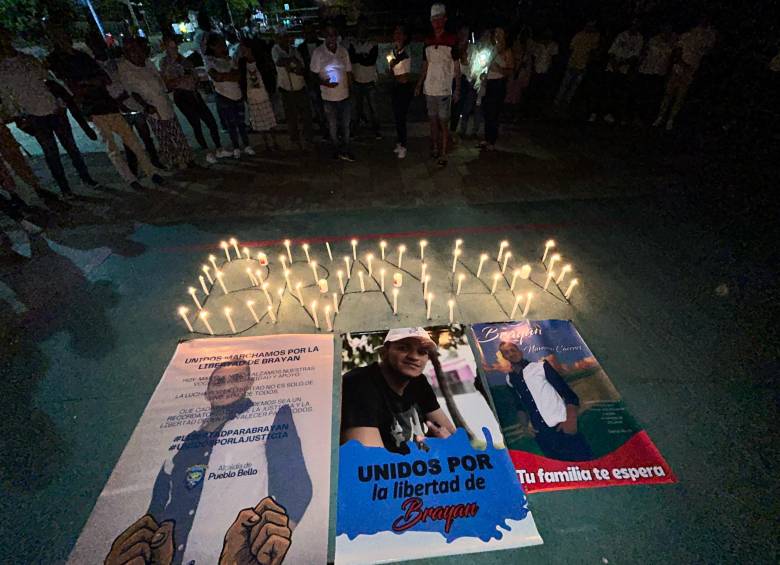 Brayan aseguró que la presión servirá para liberarlo. Foto: Cortesía.
